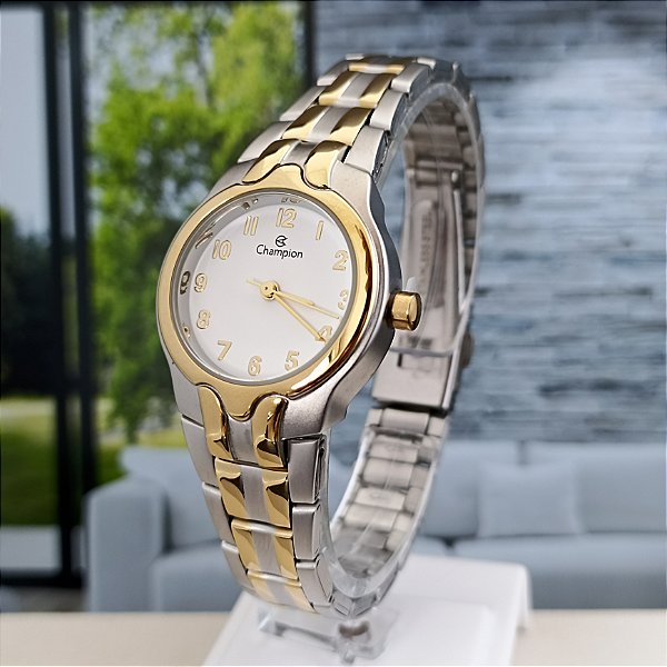 Relógio Champion Feminino Bicolor CH28960B