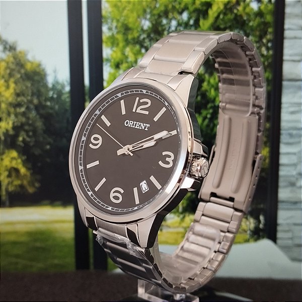 Relógio Orient Masculino Analógico Prata - MBSS1466/P2SX