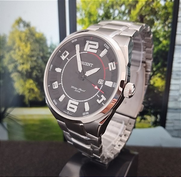 Relógio Orient Masculino Analógico Prata - MBSS1462/P2SX