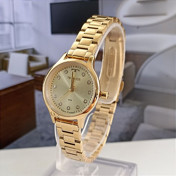 Relogio Technos Dourado  Classico GL32AJ/1X