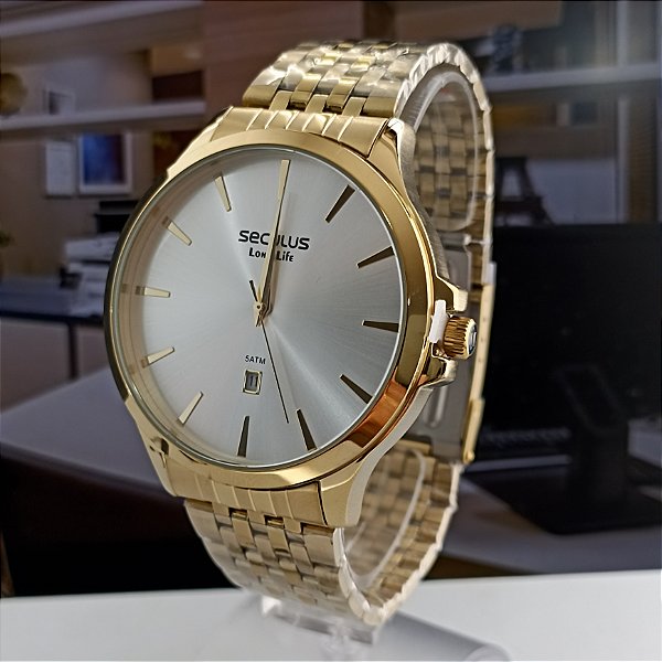 Relógio Seculus Masculino 44214GPSVDA2
