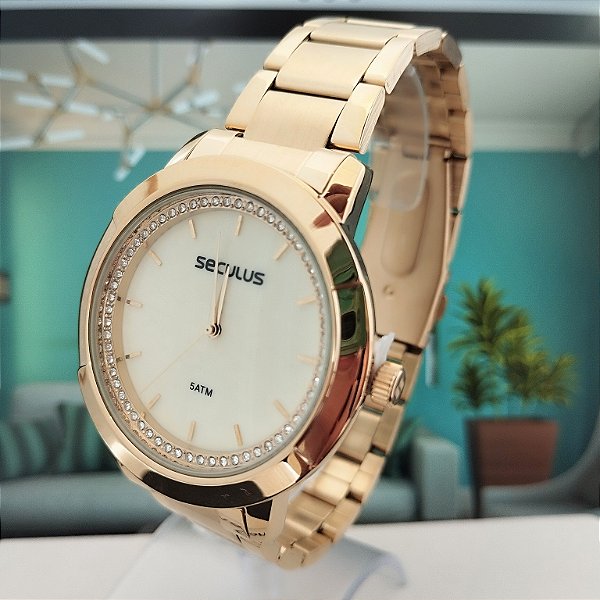 Relógio Seculus Feminino 77147LPSVDS1 - L3/4