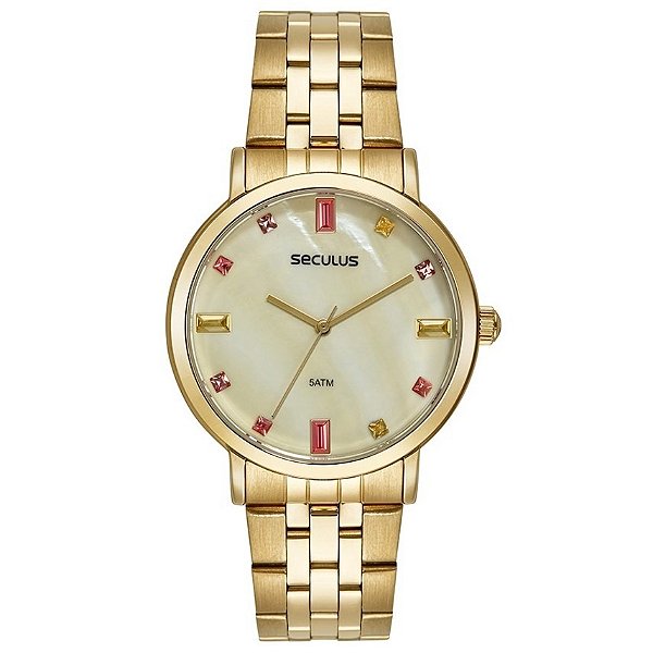 Relógio Seculus Feminino - 44245LPSVDS1-L1/2