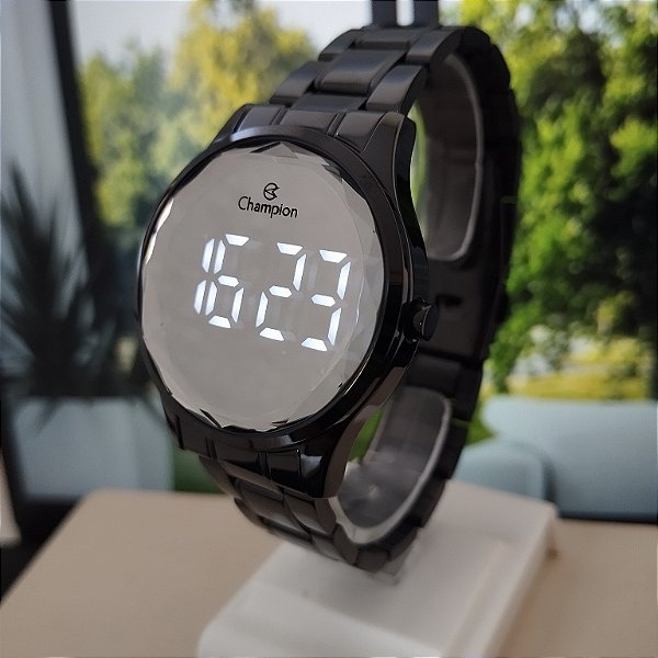 Relógio Feminino Champion Digital Preto CH48019K