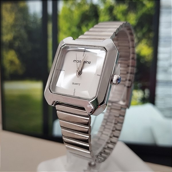 Relógio Mondaine Feminino Prata 32584L0MVNE2