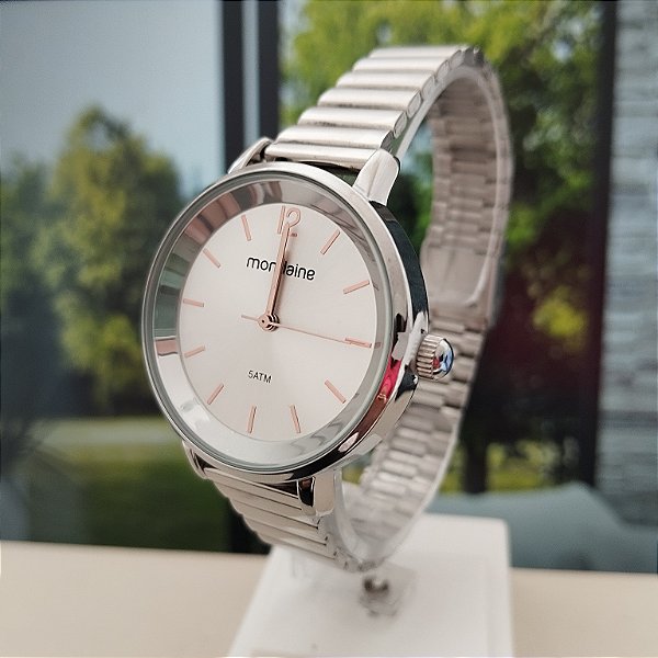 Relógio Feminino Mondaine - Prata - 32784LOMVNE2