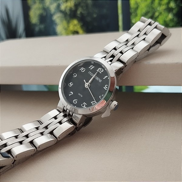 Relógio Feminino Analógico Prata Mondaine - 32391LOMVNE2