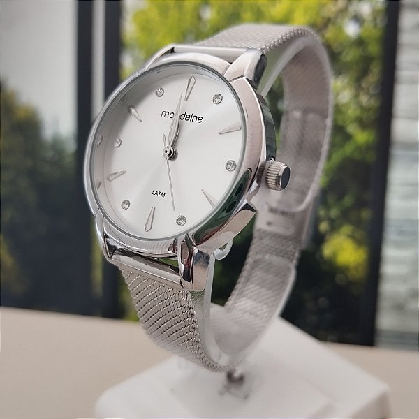 Relógio Feminino Prata Mondaine - 32703LOMVNE1