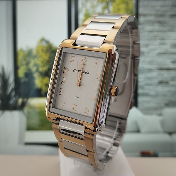 Relógio Feminino Prata/dourado Mondaine - 32520LPMVBE3