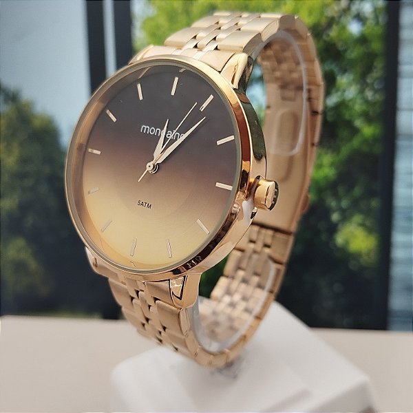 Relógio Feminino Mondaine Dourado 32682LPMVDE2