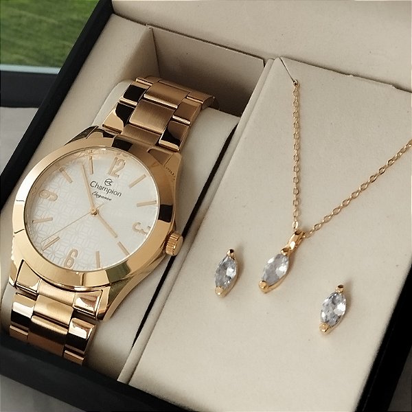 Relógio Champion Feminino Elegance - Cn26546w
