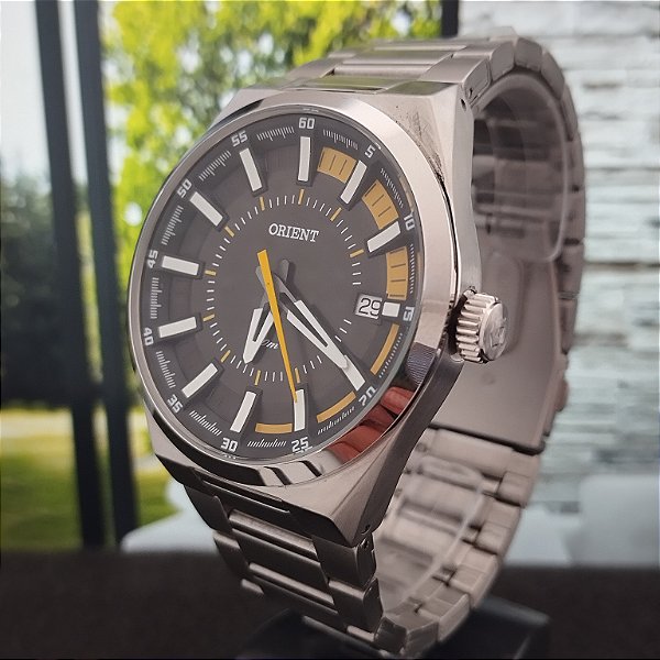 Relógio Orient Masculino Prata Mbss1409