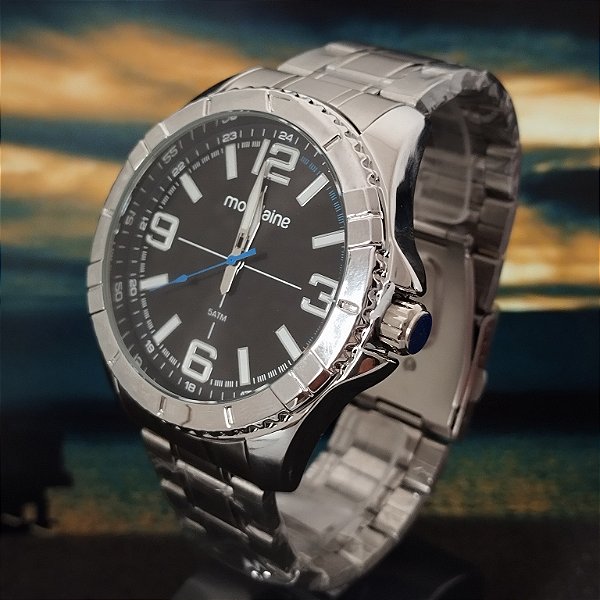 Relógio Masculino Casual Prata - 32639G0MVNE3