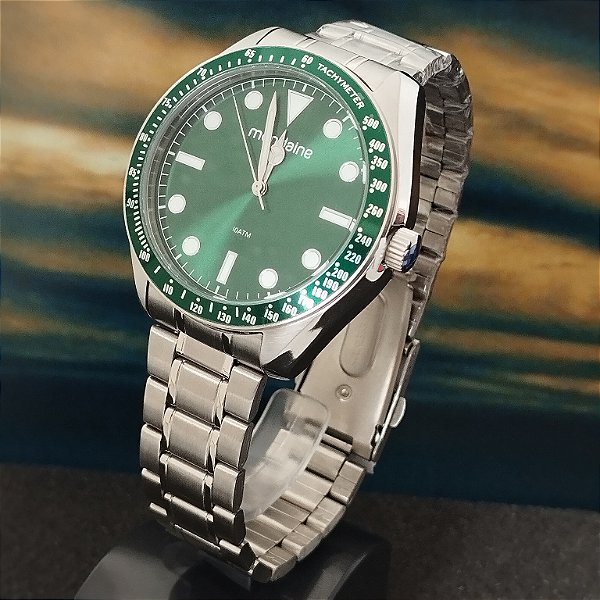Relógio Mondaine Masculino analógico Verde 32735G0MVNA2
