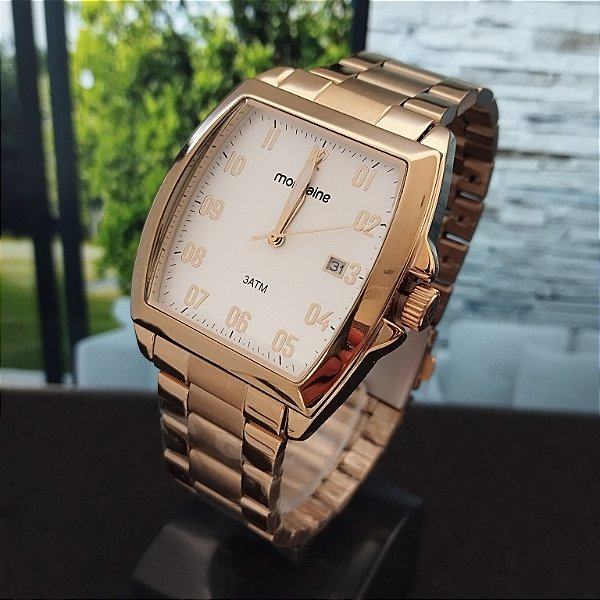Relógio Mondaine Dourado Masculino 83497GPMVDE1