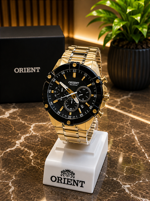 Relógio Orient Masculino Solartech MGSSC064G1KX