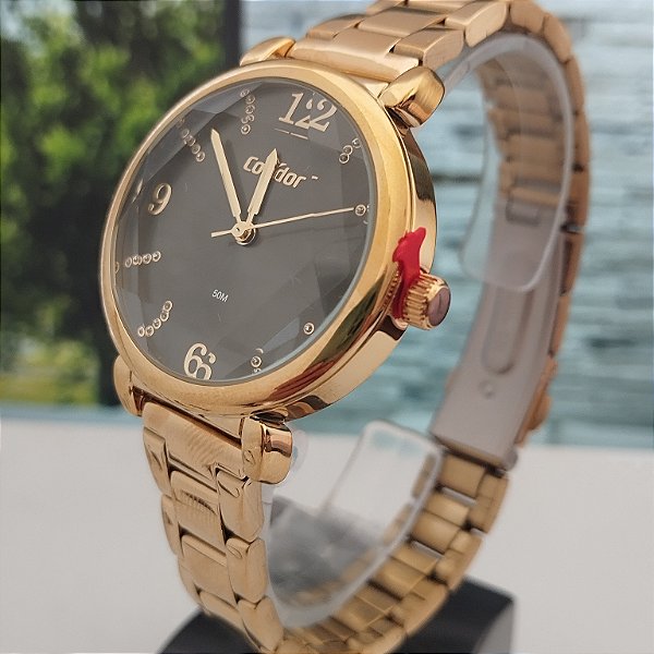 Relógio Feminino condor Dourado C02035NJQ/4P
