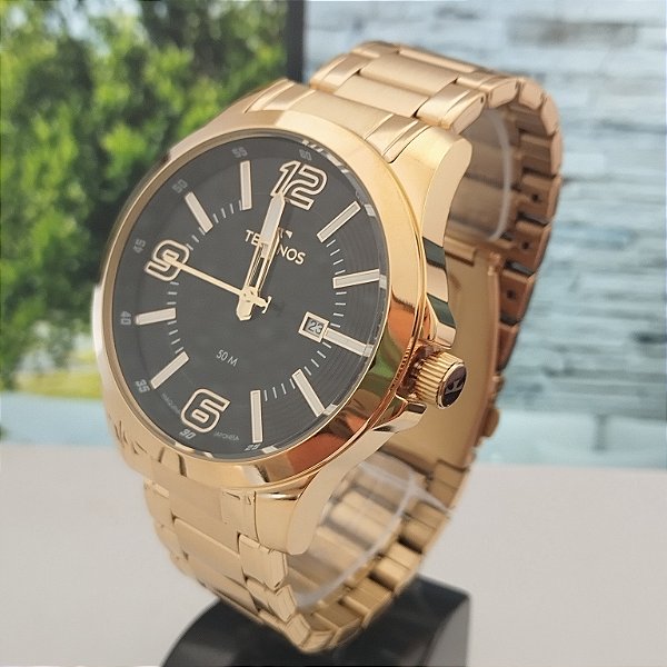Relogio masclino technos dorado 2115MWPS/1P