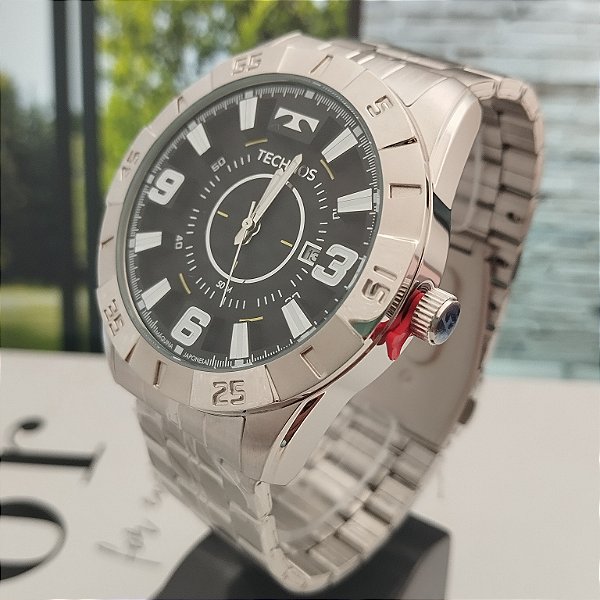 Relogio technos masclino prata 2115KYX/1P