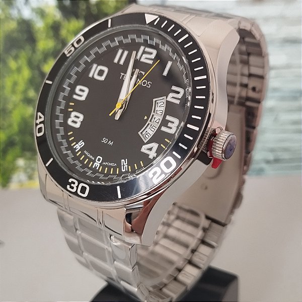 Relógio Technos Masculino Prata 2115ksl/1y