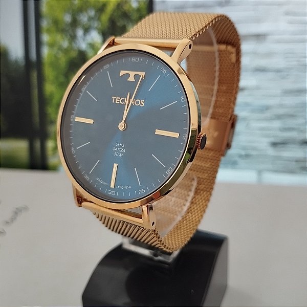 Relogio feminino technos dourado 2025LTKS/4A