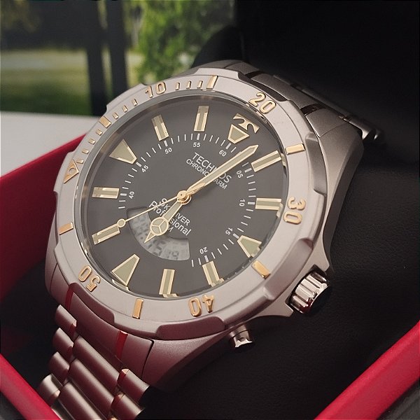 Relogio technos masculino prata WT205FQN/5P