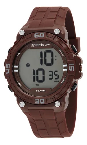 Relógio Speedo Digital Masculino Marrom 11033g0evnp3