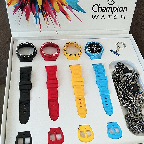 Kit Relógios Champion - CP31001P
