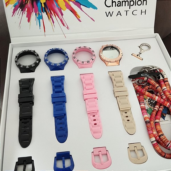 Kit Relógios Champion - CP40377B