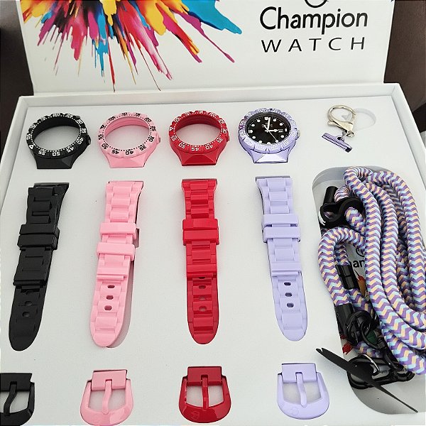 Kit Relógios Champion - CP31001L