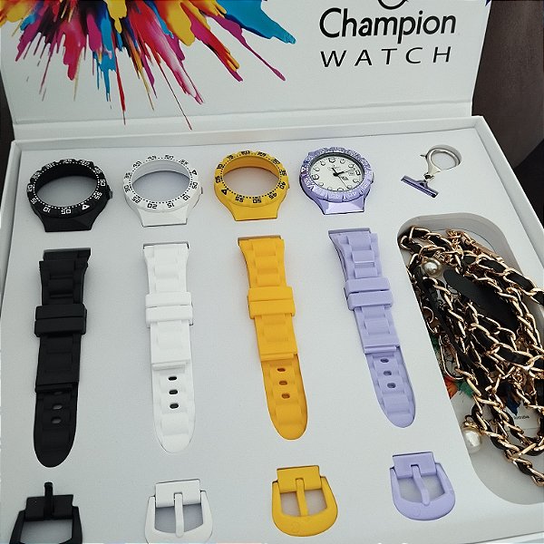 Kit Relógios Champion - CP31001R