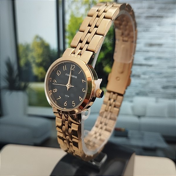Relogio feminino mondaine dourado 32731LPMVDE1