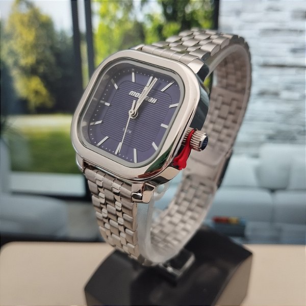 Relógio Feminino Mormaii Prata MO2036KK/1A