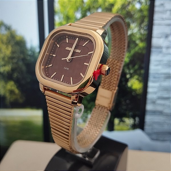 Relógio Feminino Mormaii Dourado MO2036KH/1M