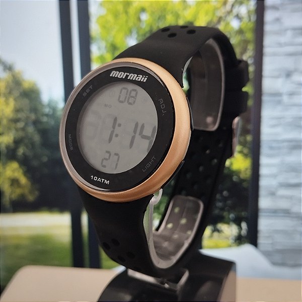 Relógio Mormaii Digital Preto MO8801/8P