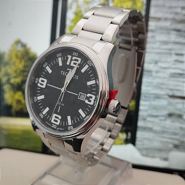 Relógio Technos Masculino Performance Prateado -2115UCD/1P