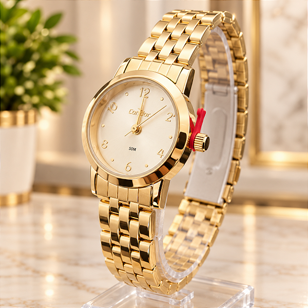 Relógio Condor Feminino Dourado C02035NMD/4X