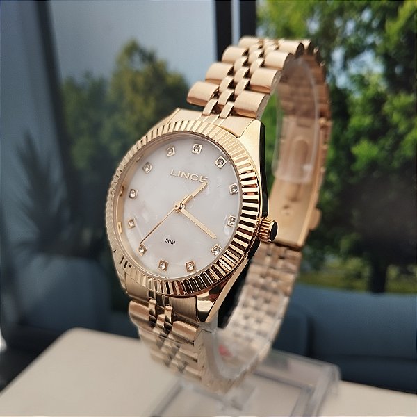 Relógio Feminino Lince Dourado LRGM058L32 B1KX
