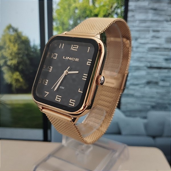 Relógio Lince Dourado Feminio MQGH248L34 P2KX