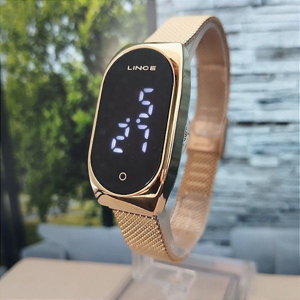 Relógio Lince Dourado Feminino LDG4642L PXKX