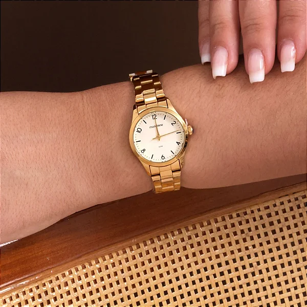 Relógio Lince Feminino Dourado LRGH270L25B2KX