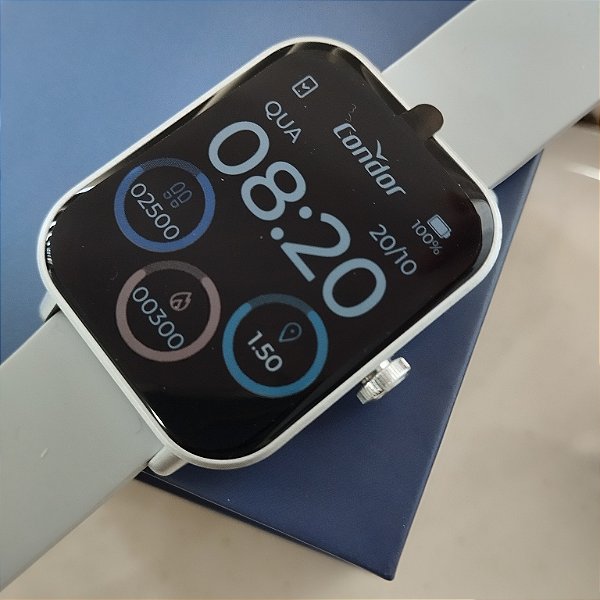 Relógio Smartwatch Condor Cinza COSMART1AD/8C
