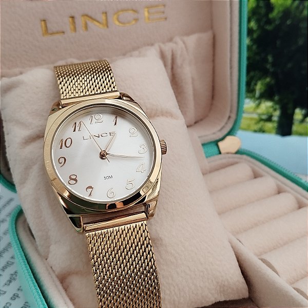 Kit Relógio Feminino Lince LRGH279L30-S2KX