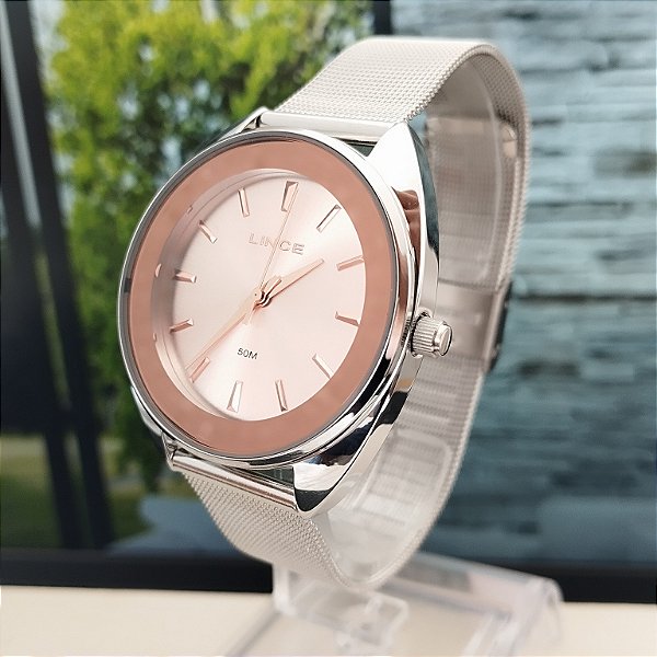Relógio Lince Feminino Prata LRMJ175L38/R1SX