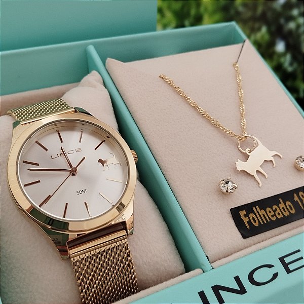 Relógio Feminino Lince LRGH277L34/K0IX