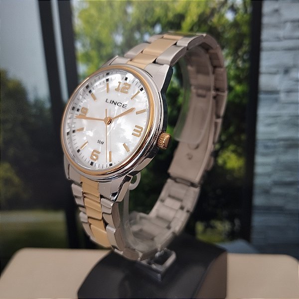 Relógio Feminino Lince Bicolor LRTM026L32/B2SK