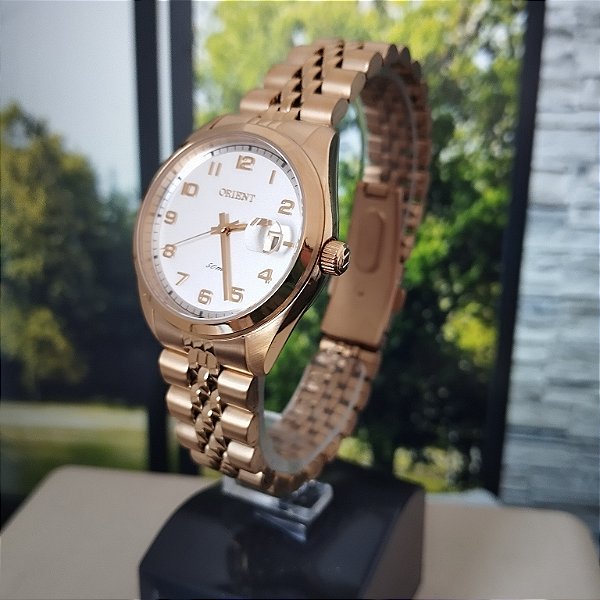 Relogio feminino Orient dourado FGSS1263B2KX