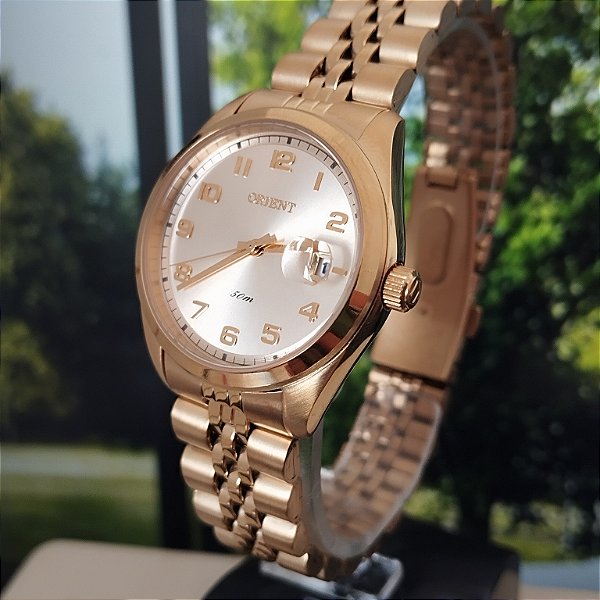 Relogio feminino Orient Dourado FGSS1263C2X