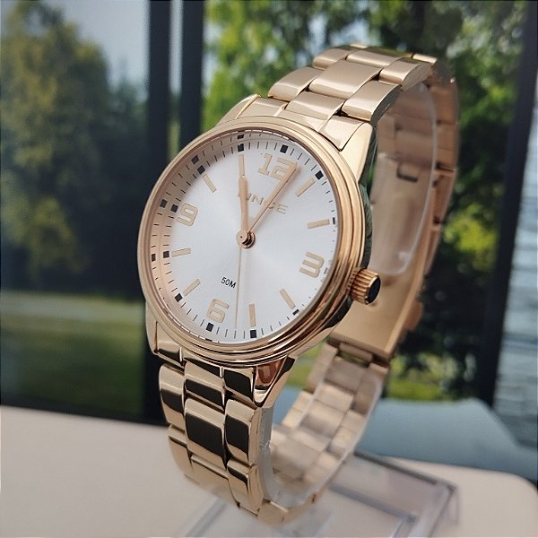 Relógio Feminino Lince Dourado LRGM026L32-S2KX