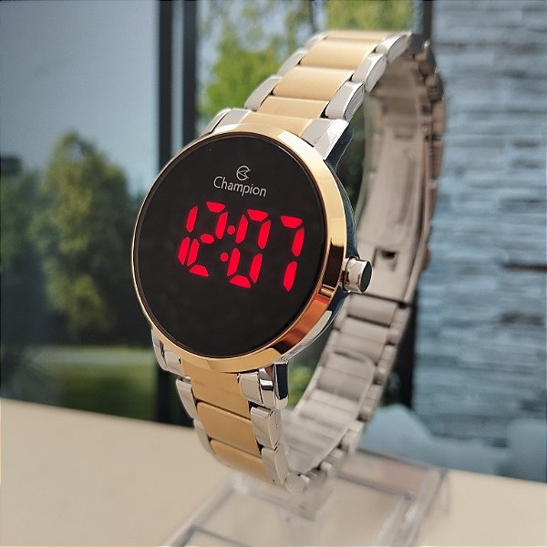 Mini Relógio Champion Feminino Misto CH48144G